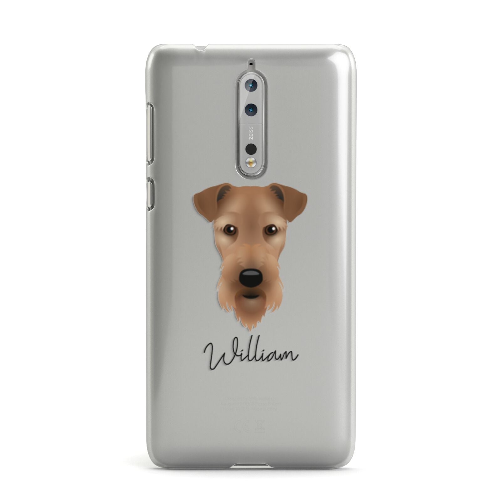 Airedale Terrier Personalised Nokia Case