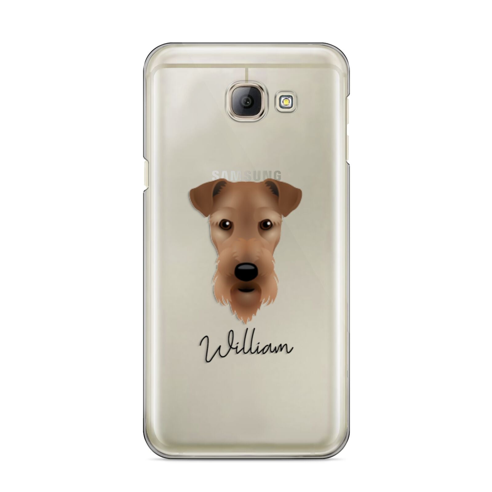 Airedale Terrier Personalised Samsung Galaxy A8 2016 Case