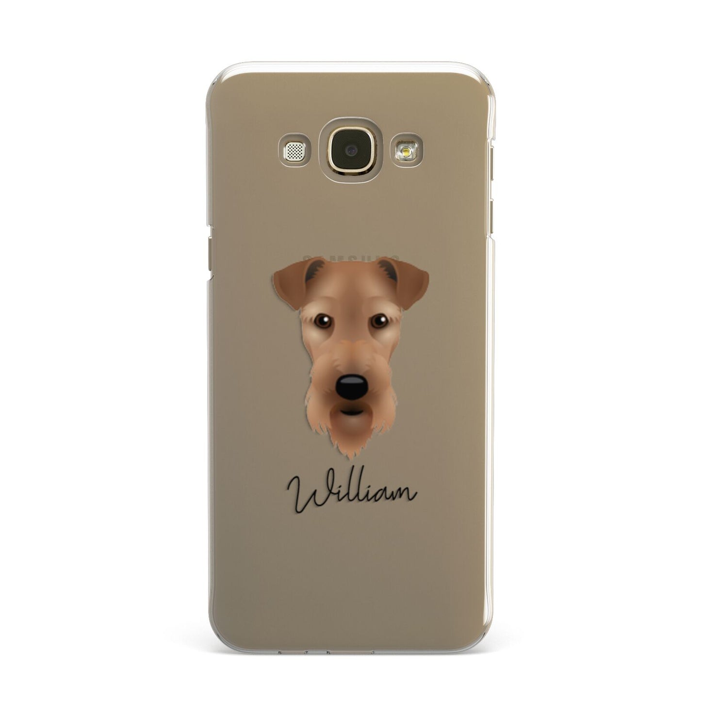 Airedale Terrier Personalised Samsung Galaxy A8 Case