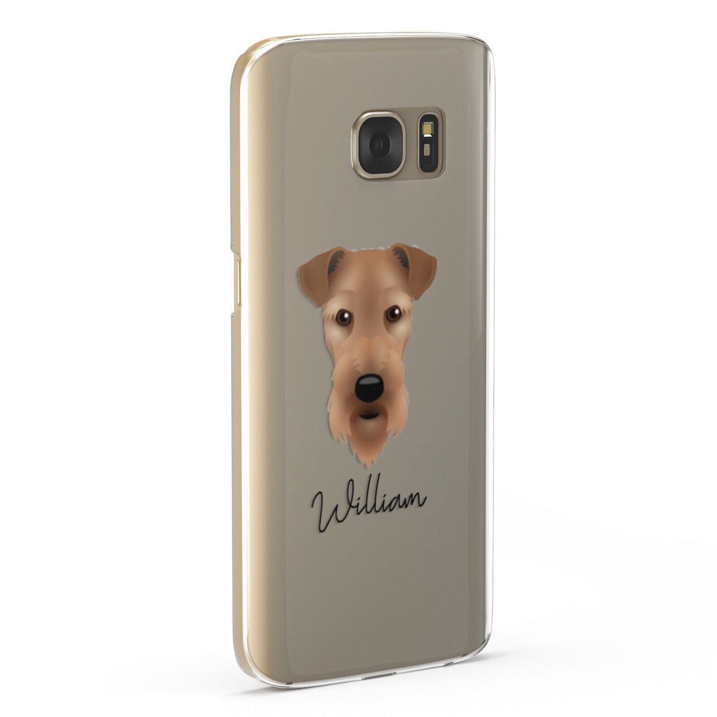 Airedale Terrier Personalised Samsung Galaxy Case Fourty Five Degrees