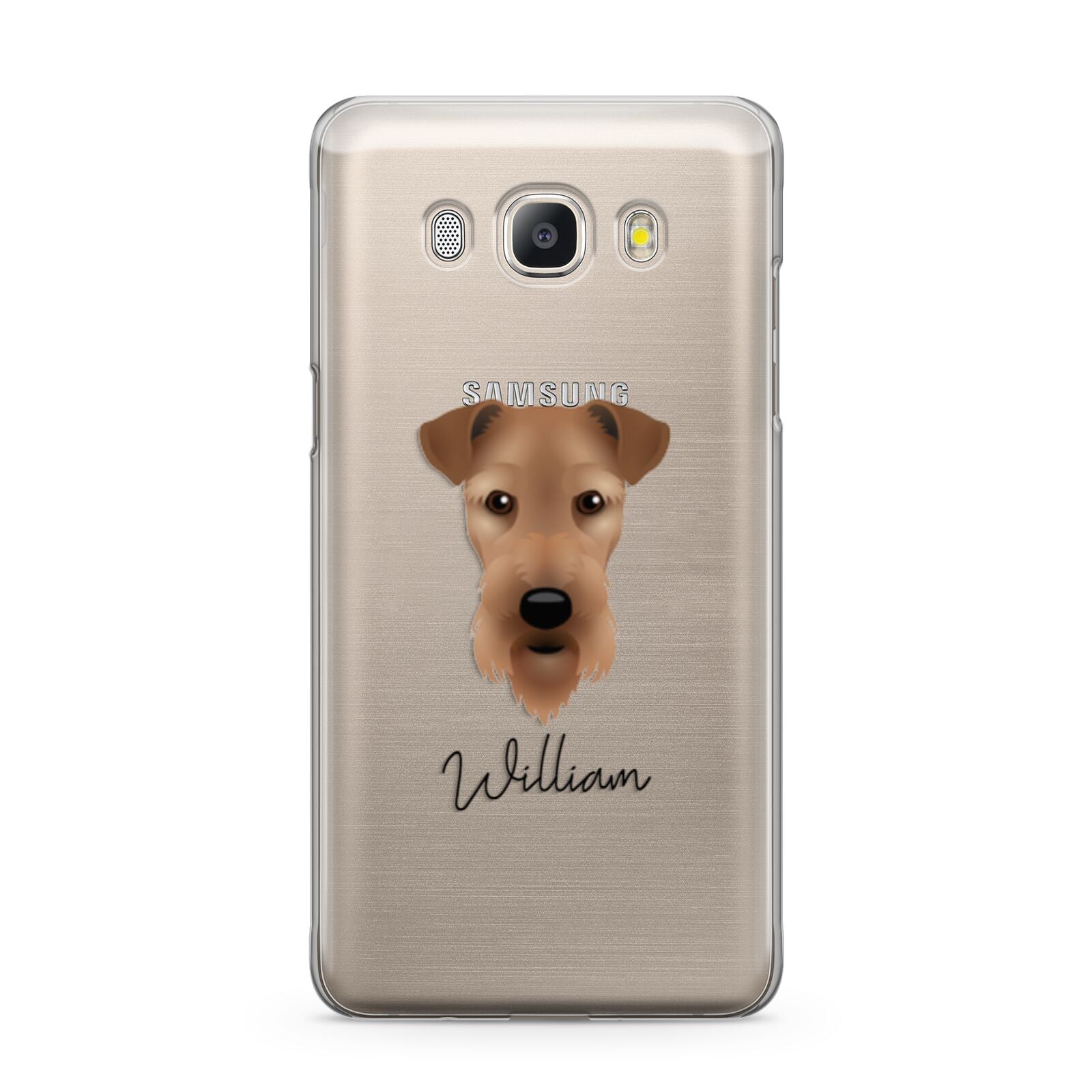 Airedale Terrier Personalised Samsung Galaxy J5 2016 Case