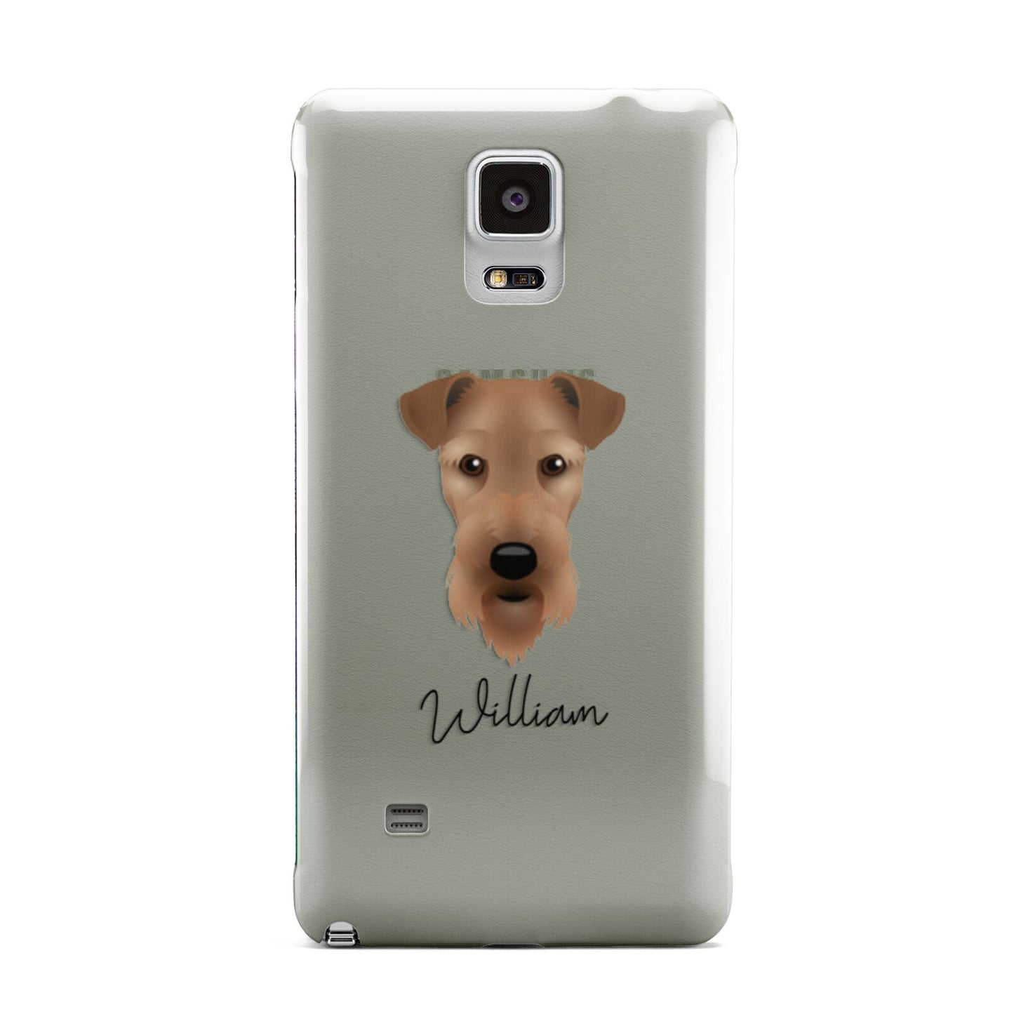 Airedale Terrier Personalised Samsung Galaxy Note 4 Case
