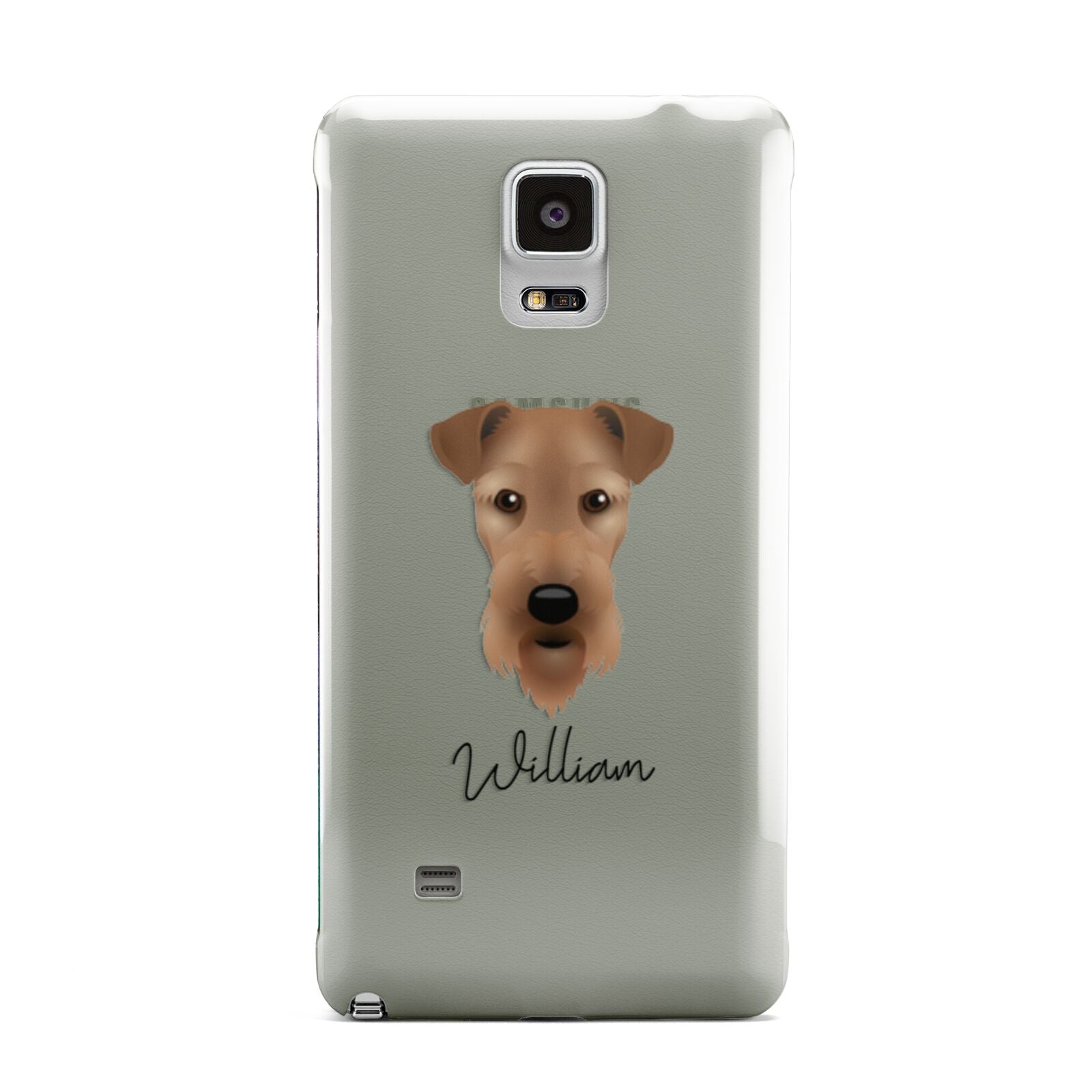 Airedale Terrier Personalised Samsung Galaxy Note 4 Case