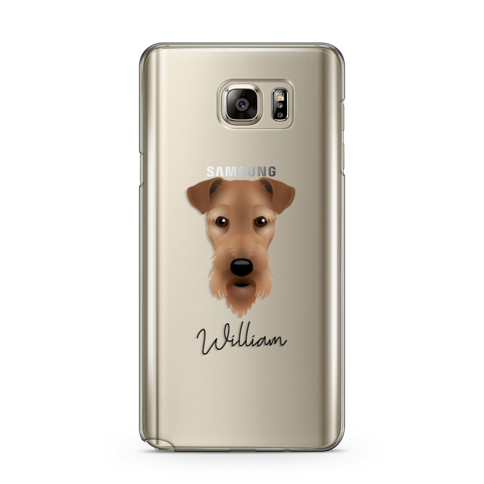 Airedale Terrier Personalised Samsung Galaxy Note 5 Case