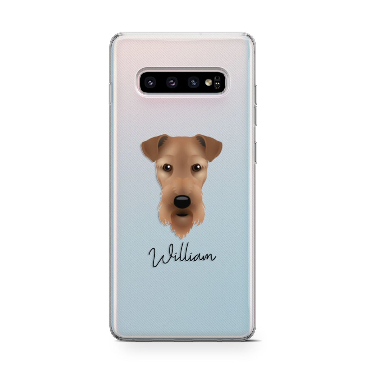 Airedale Terrier Personalised Samsung Galaxy S10 Case