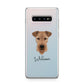 Airedale Terrier Personalised Samsung Galaxy S10 Plus Case