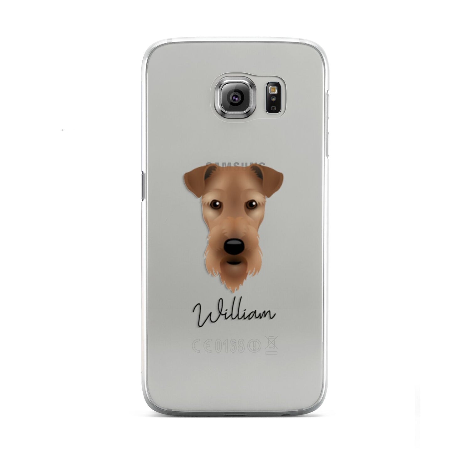Airedale Terrier Personalised Samsung Galaxy S6 Case
