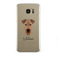 Airedale Terrier Personalised Samsung Galaxy S7 Edge Case