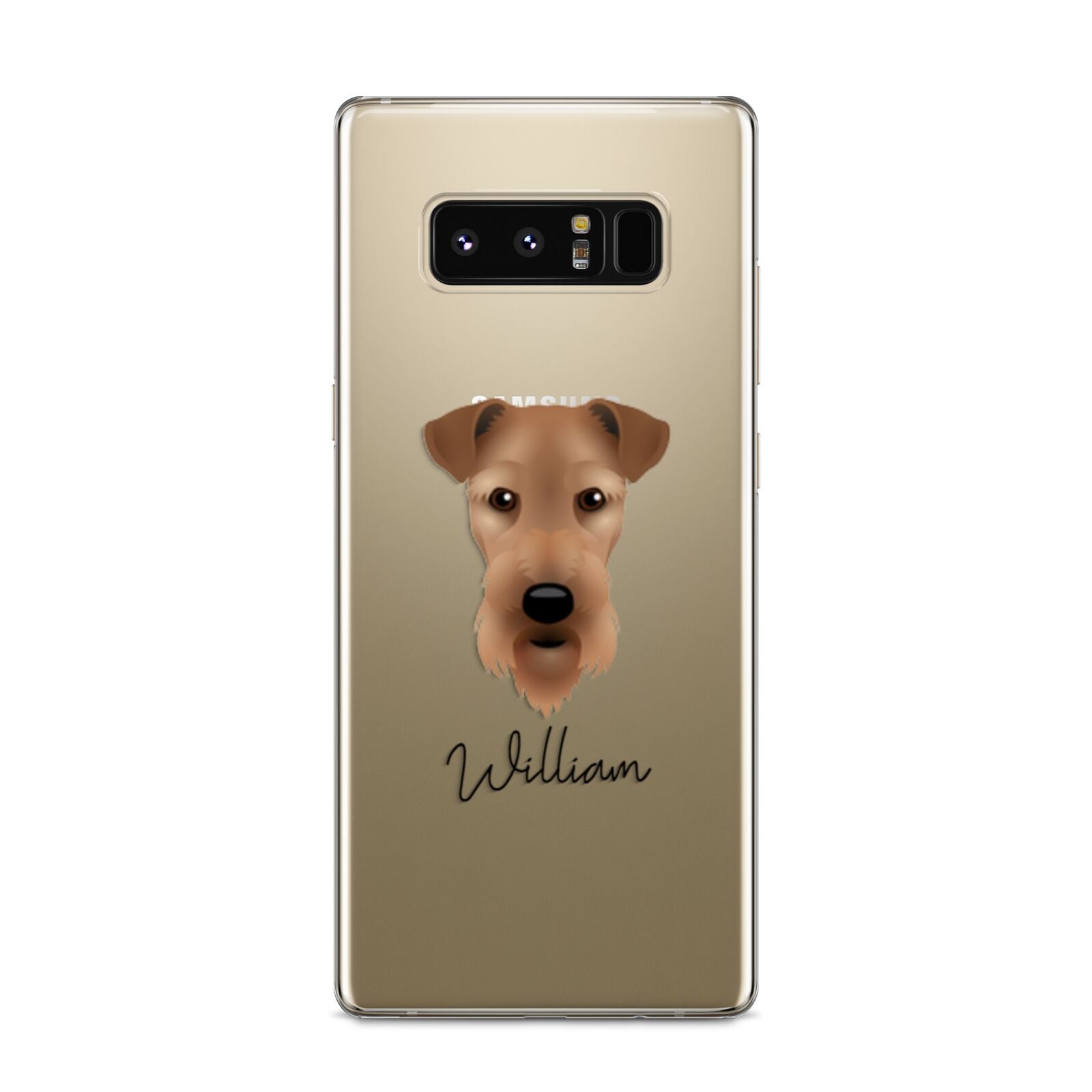 Airedale Terrier Personalised Samsung Galaxy S8 Case