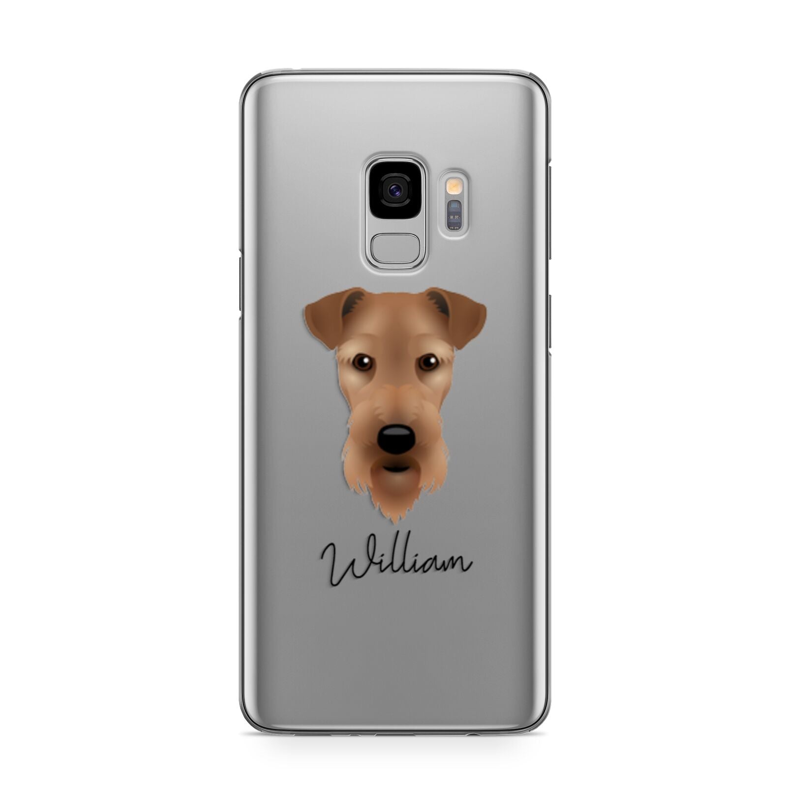 Airedale Terrier Personalised Samsung Galaxy S9 Case