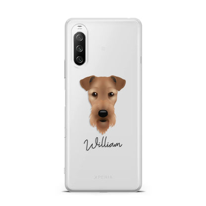 Airedale Terrier Personalised Sony Xperia 10 III Case