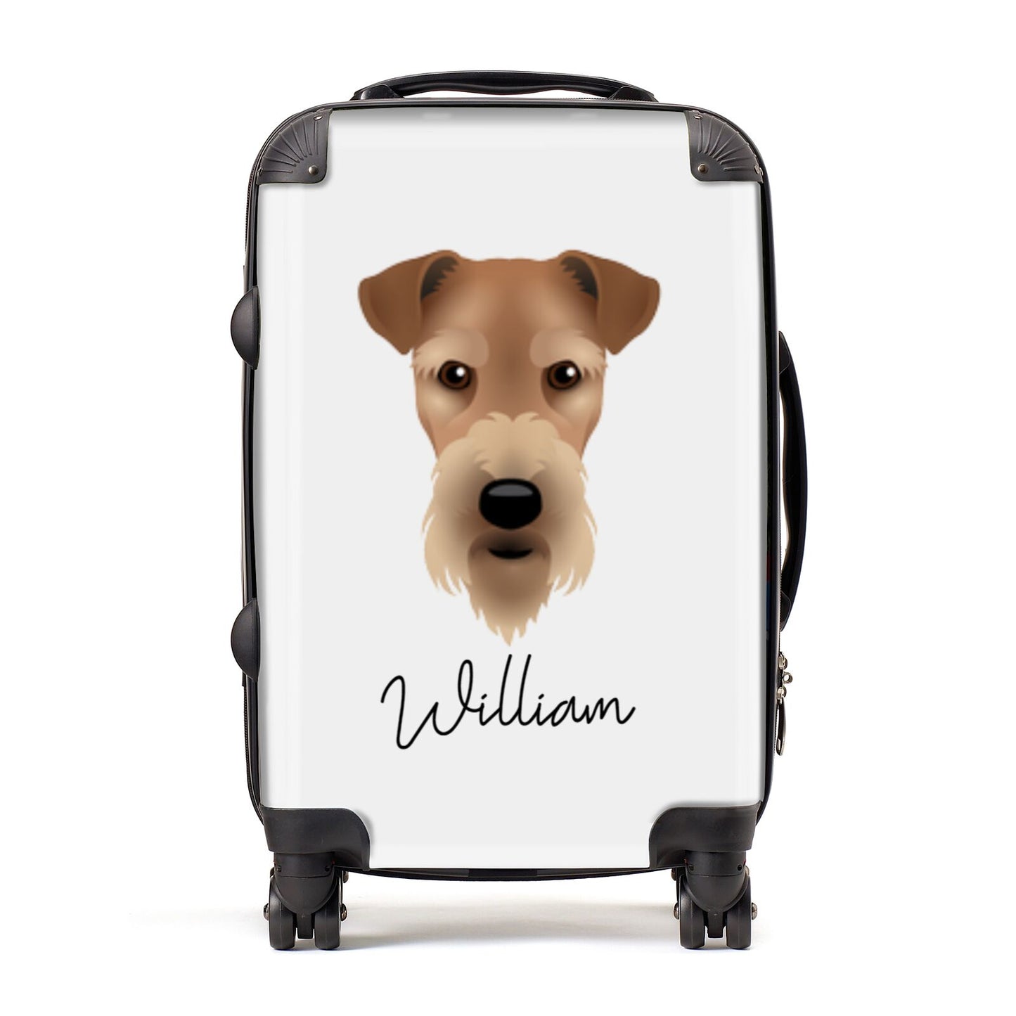 Airedale Terrier Personalised Suitcase