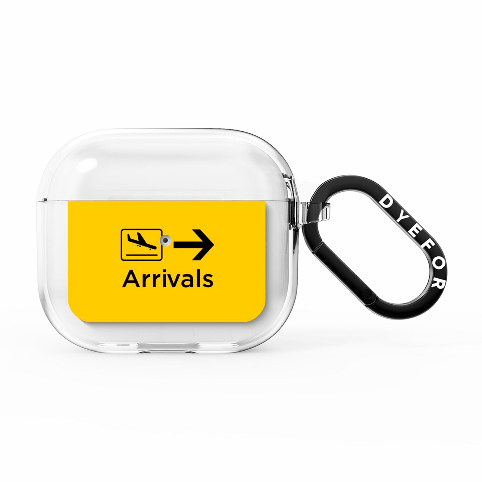 Airport Arrivals AirPods Clear Case 3rd Gen