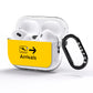 Airport Arrivals AirPods Pro Glitter Case Side Image