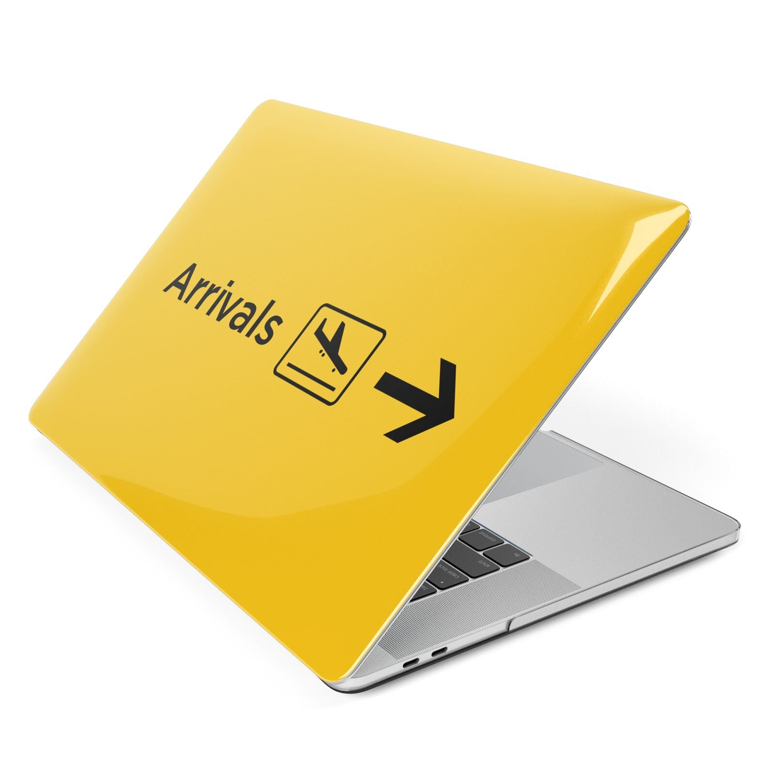 Airport Arrivals Apple MacBook Case Side View