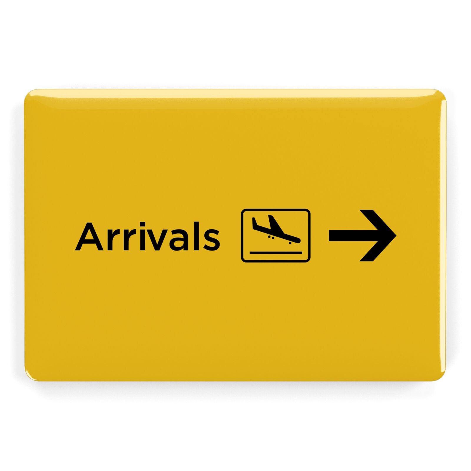 Airport Arrivals Apple MacBook Case