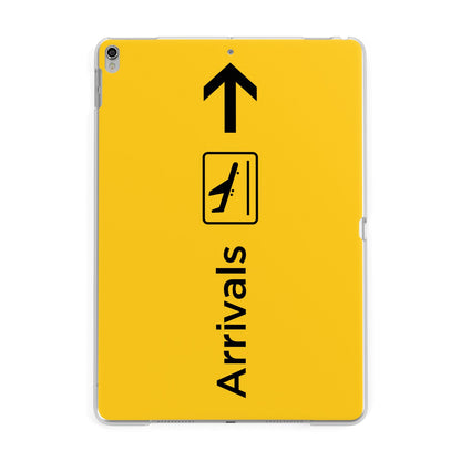 Airport Arrivals Apple iPad Silver Case
