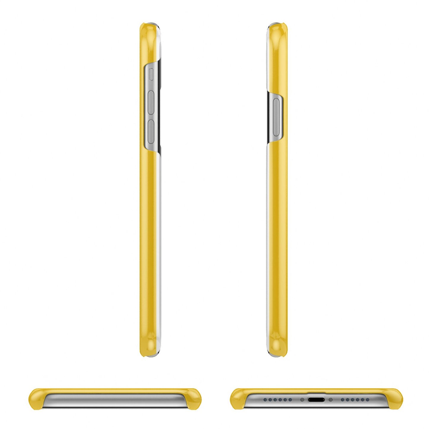 Airport Arrivals Apple iPhone XR 3D Wrap Snap Case Angled Images on White Phone