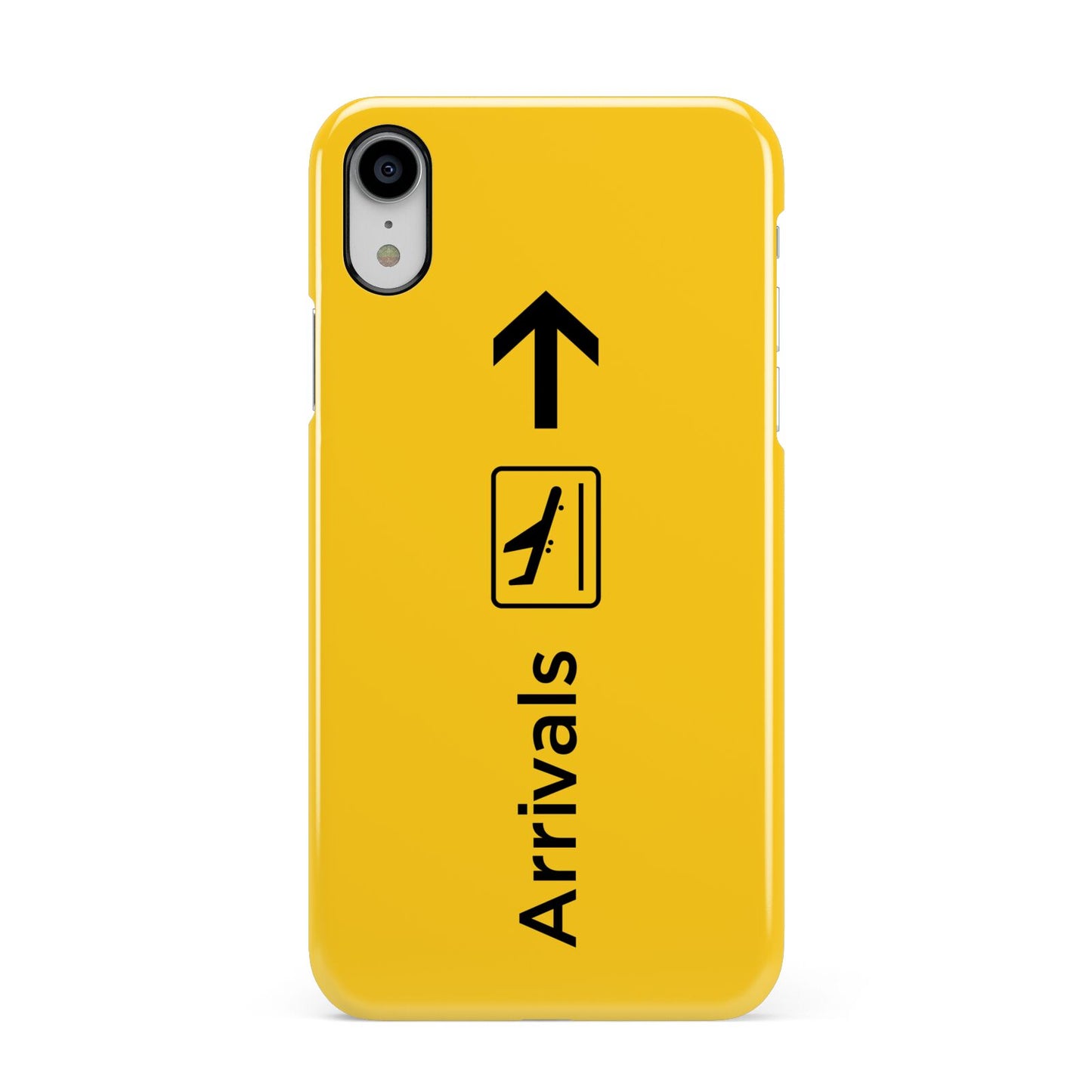 Airport Arrivals Apple iPhone XR White 3D Snap Case