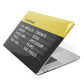 Airport Arrivals Board Apple MacBook Case Side View