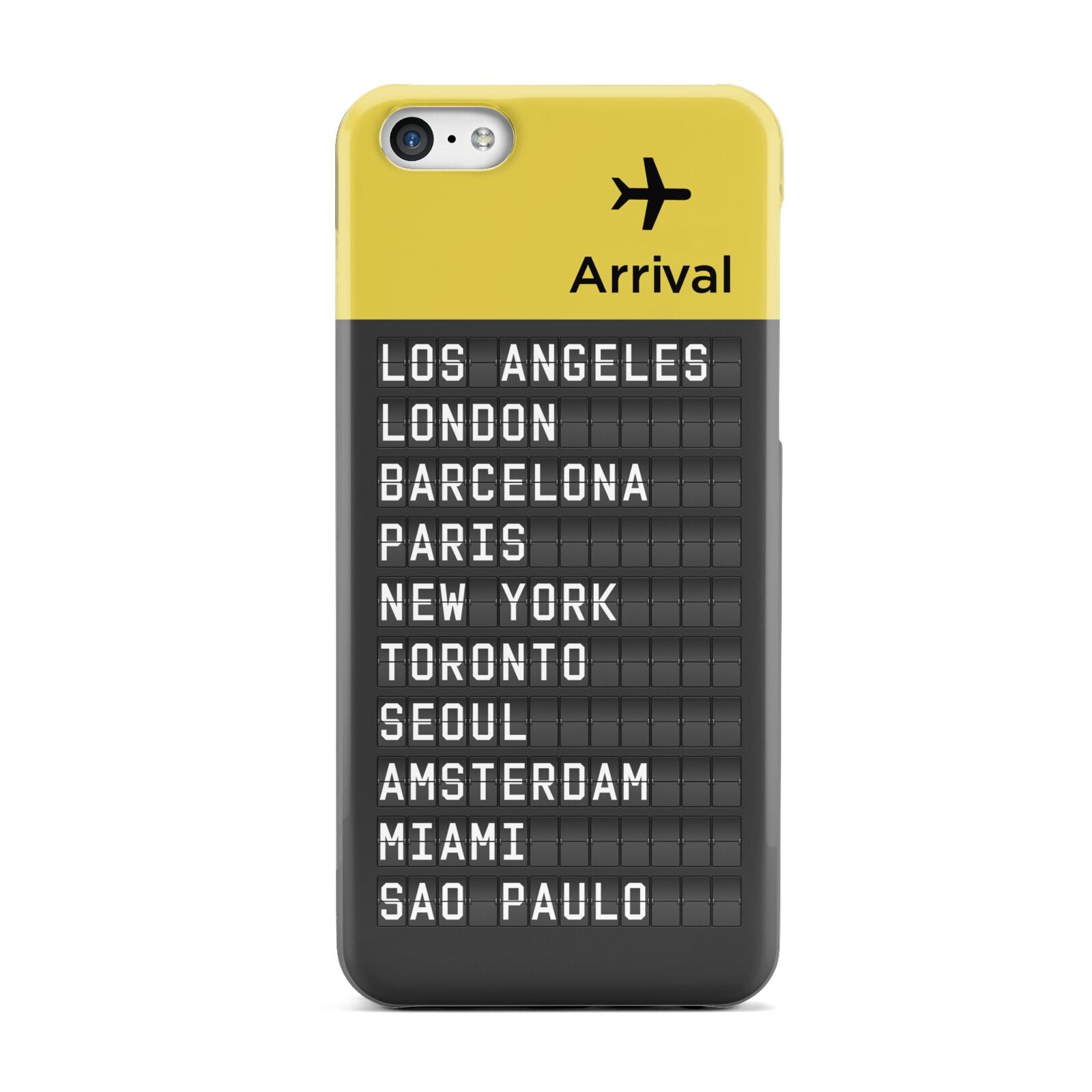 Airport Arrivals Board Apple iPhone 5c Case