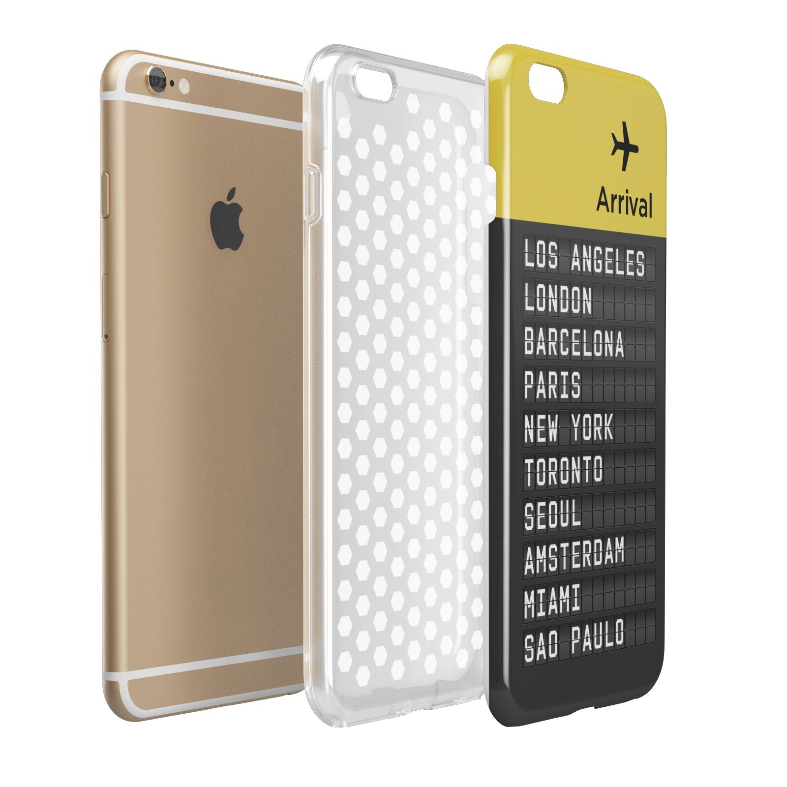 Airport Arrivals Board Apple iPhone 6 Plus 3D Tough Case