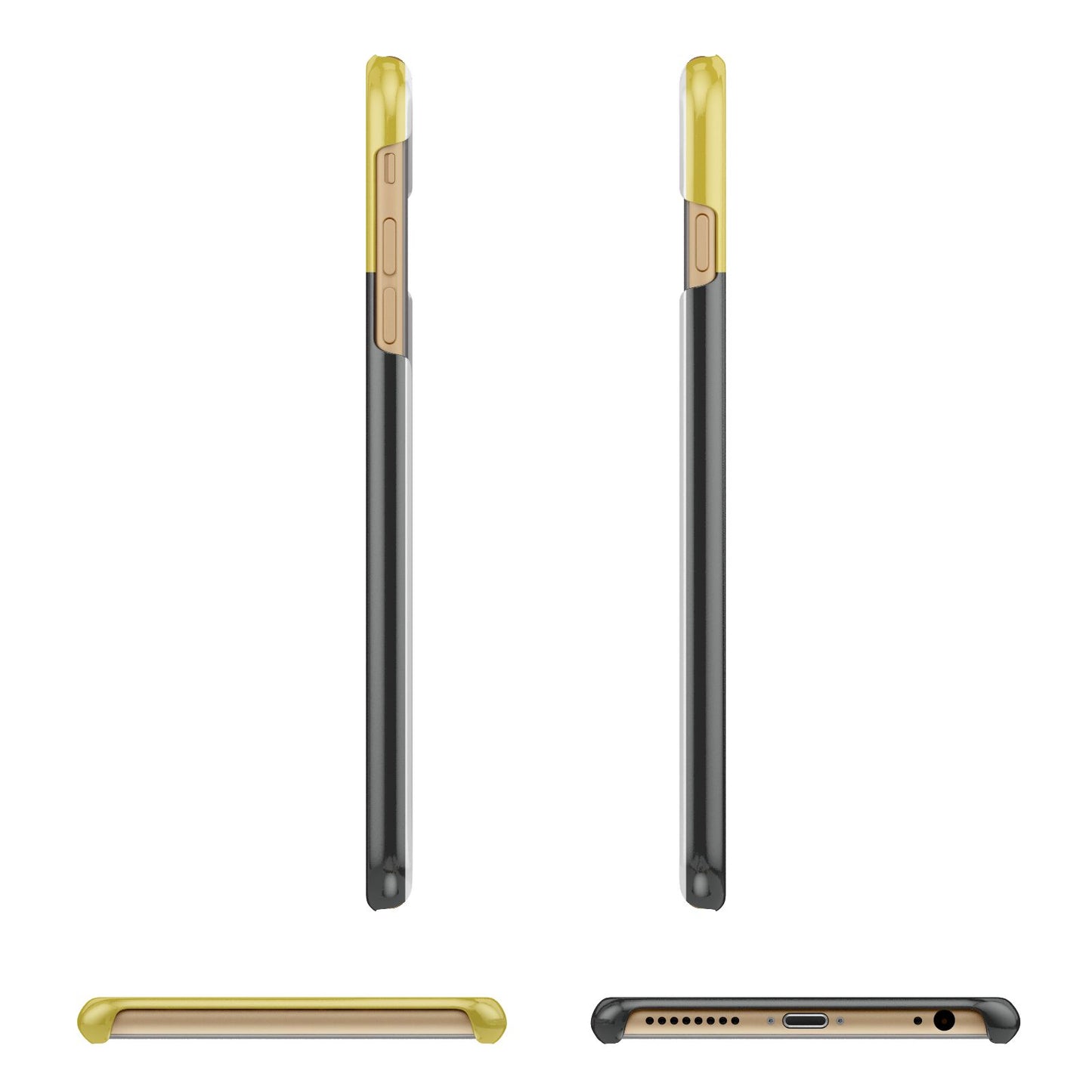 Airport Arrivals Board Apple iPhone 6 Plus 3D Wrap Snap Case Angled Images