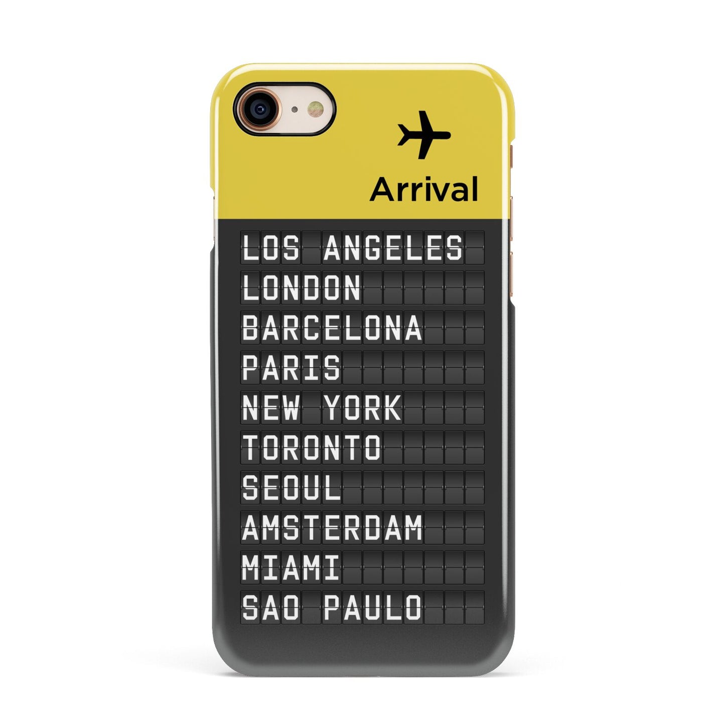 Airport Arrivals Board Apple iPhone 7 8 3D Snap Case