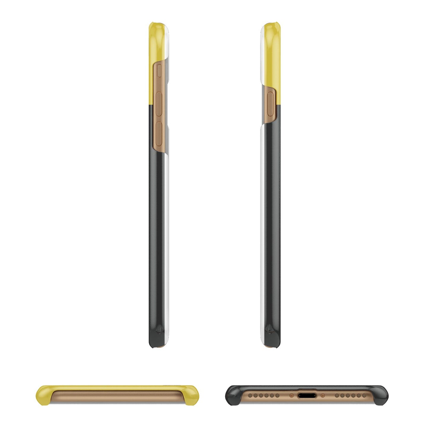 Airport Arrivals Board Apple iPhone 7 8 3D Wrap Snap Case Angled Images