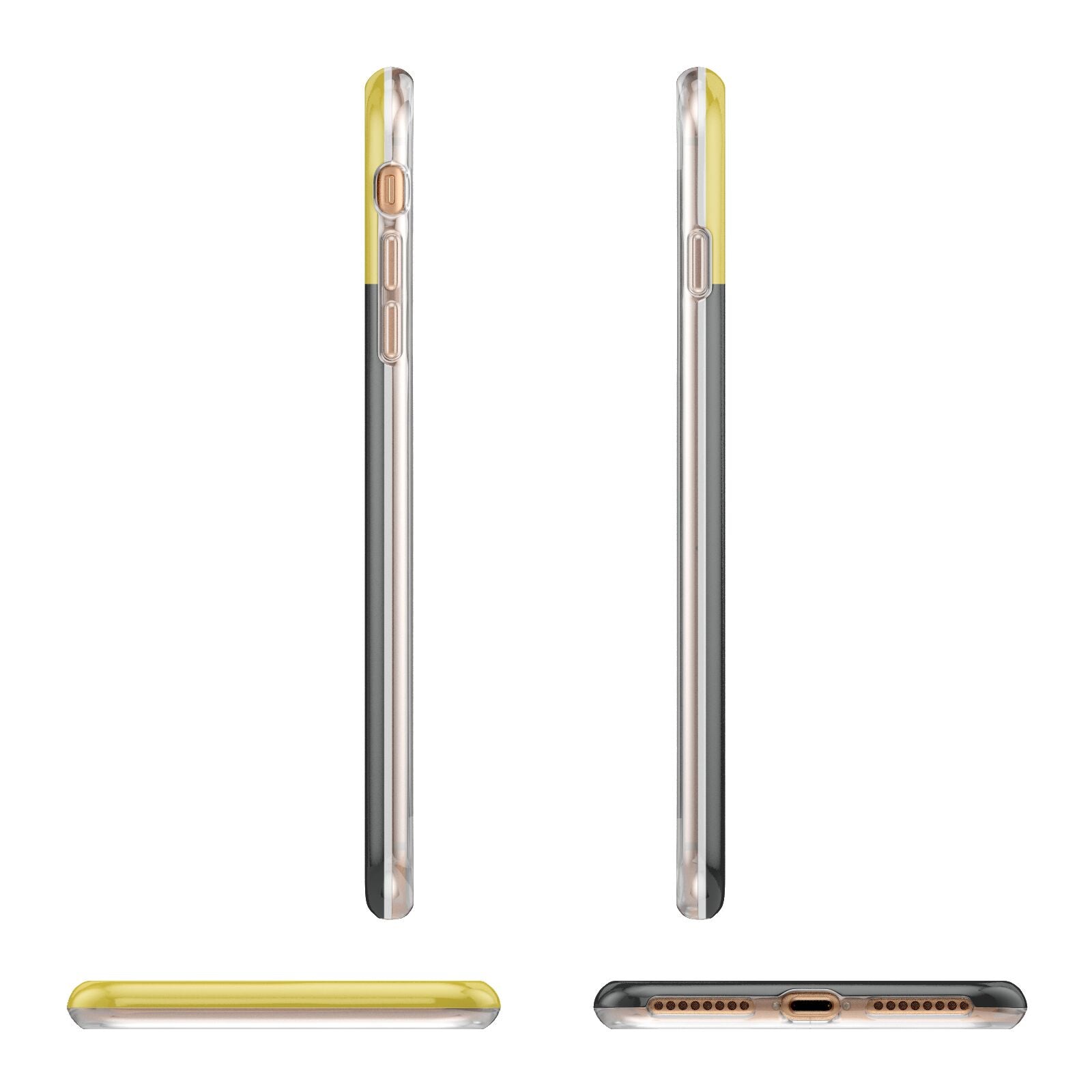 Airport Arrivals Board Apple iPhone 7 8 Plus 3D Wrap Tough Case Alternative Image Angles