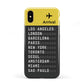 Airport Arrivals Board Apple iPhone XS 3D Tough