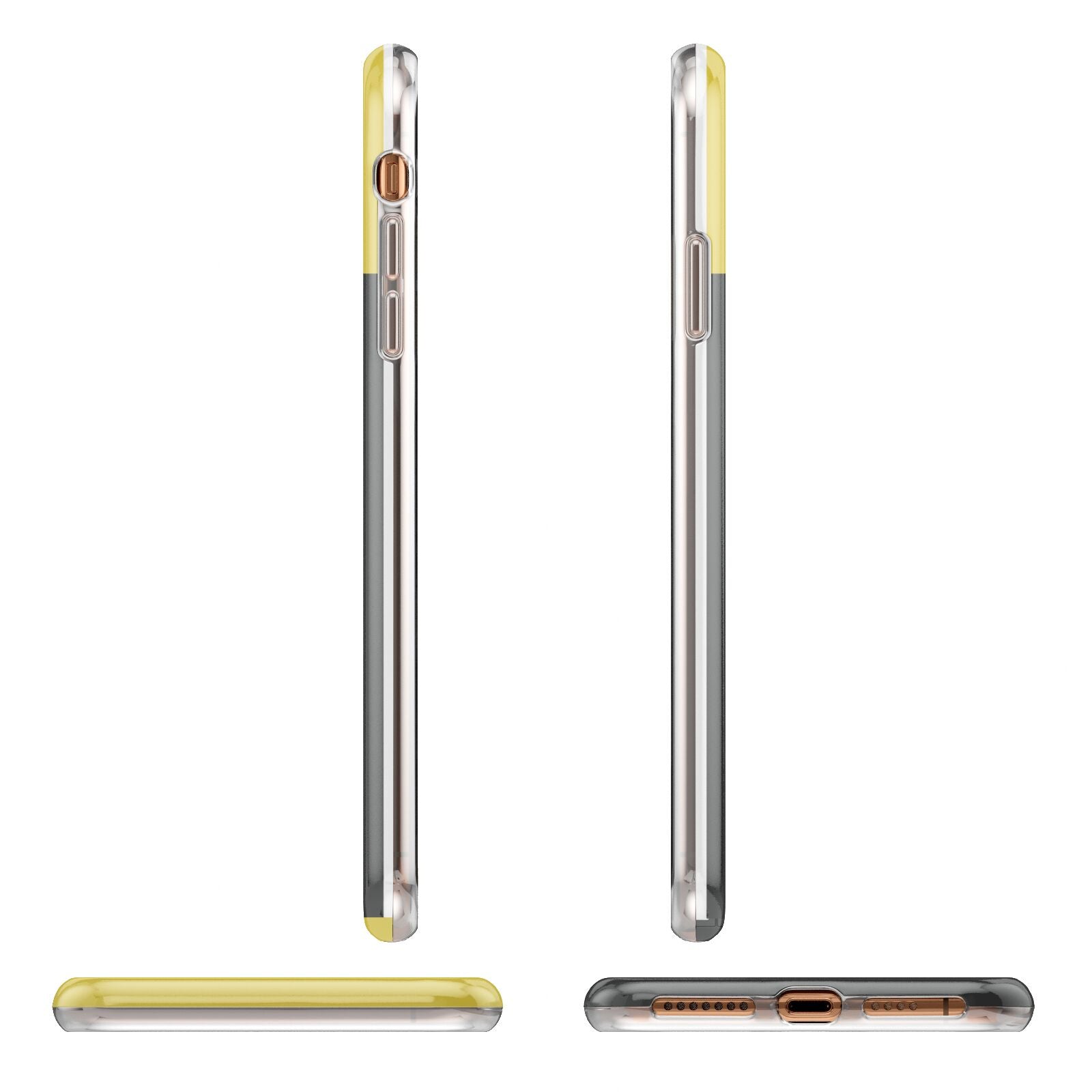 Airport Arrivals Board Apple iPhone XS Max 3D Wrap Tough Case Alternative Image Angles