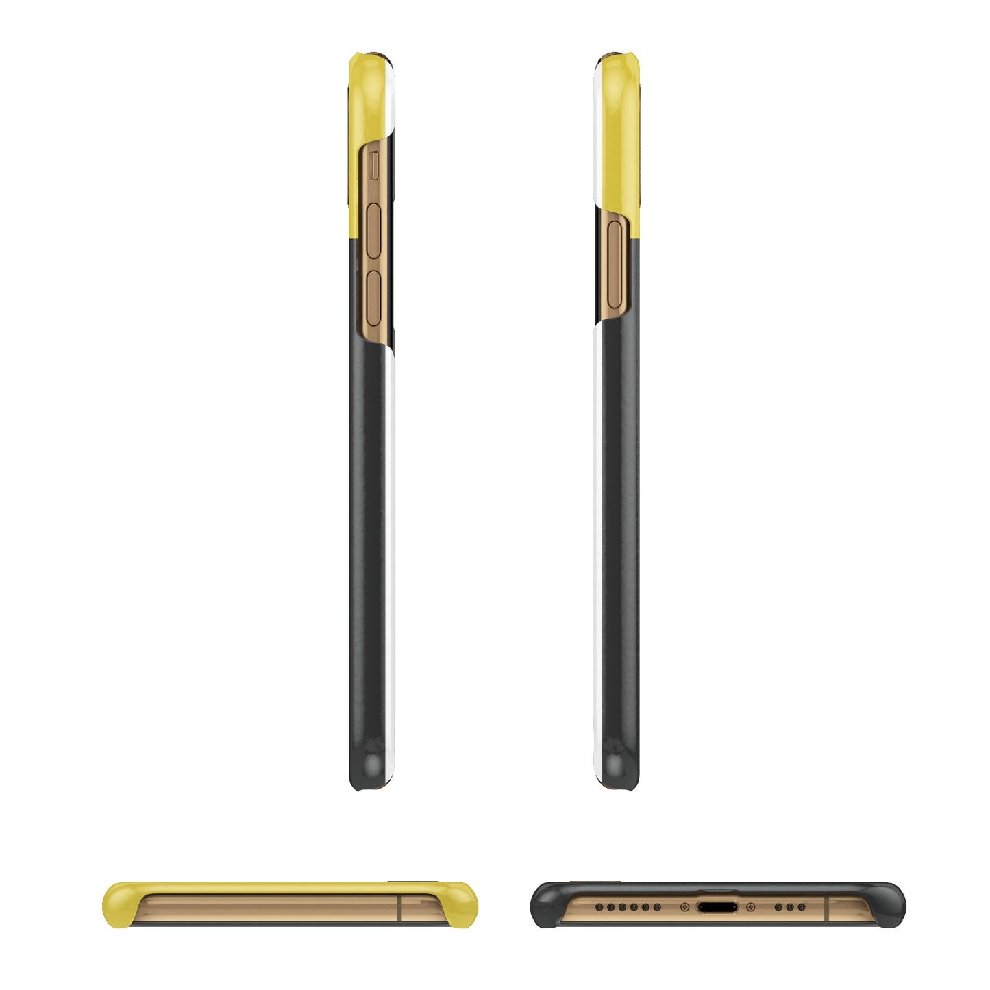 Airport Arrivals Board Apple iPhone Xs 3D Wrap Snap Case Angled Images