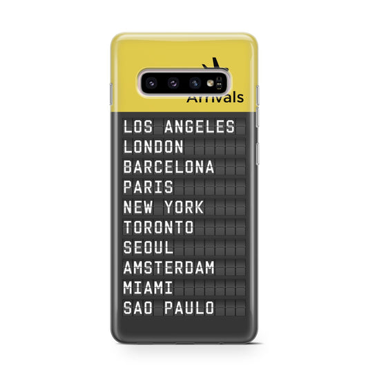 Airport Arrivals Board Protective Samsung Galaxy Case