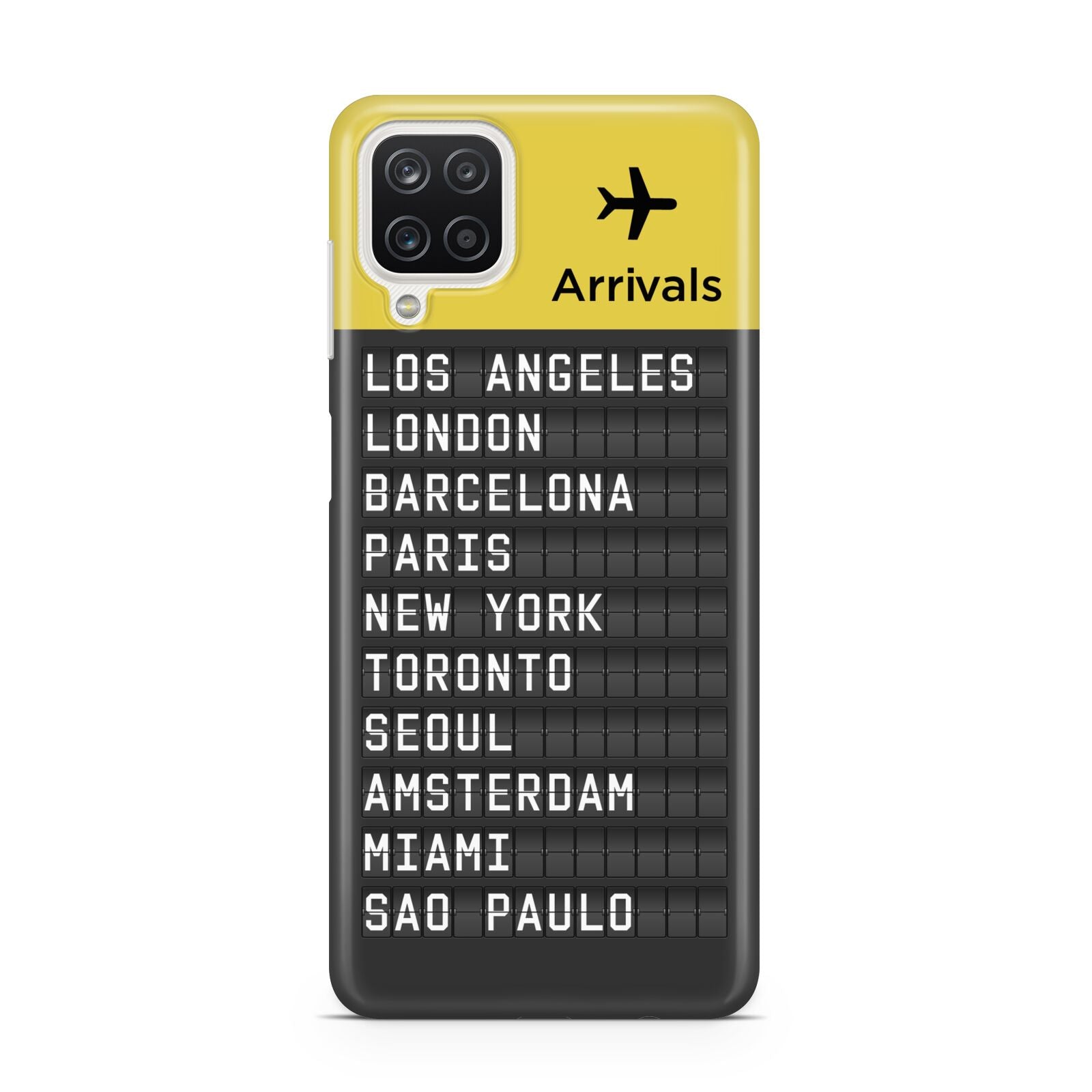 Airport Arrivals Board Samsung M12 Case