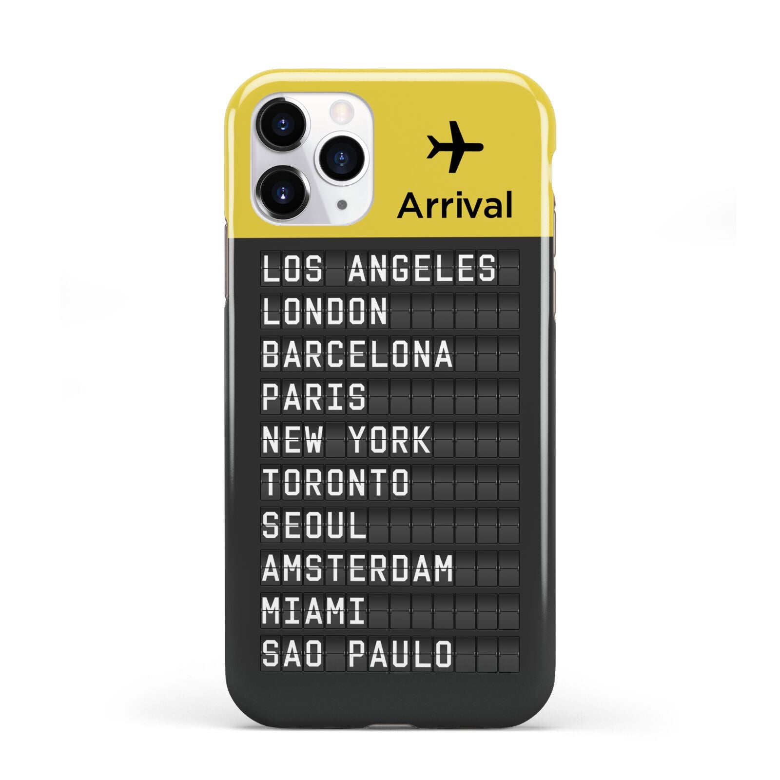 Airport Arrivals Board iPhone 11 Pro 3D Tough Case