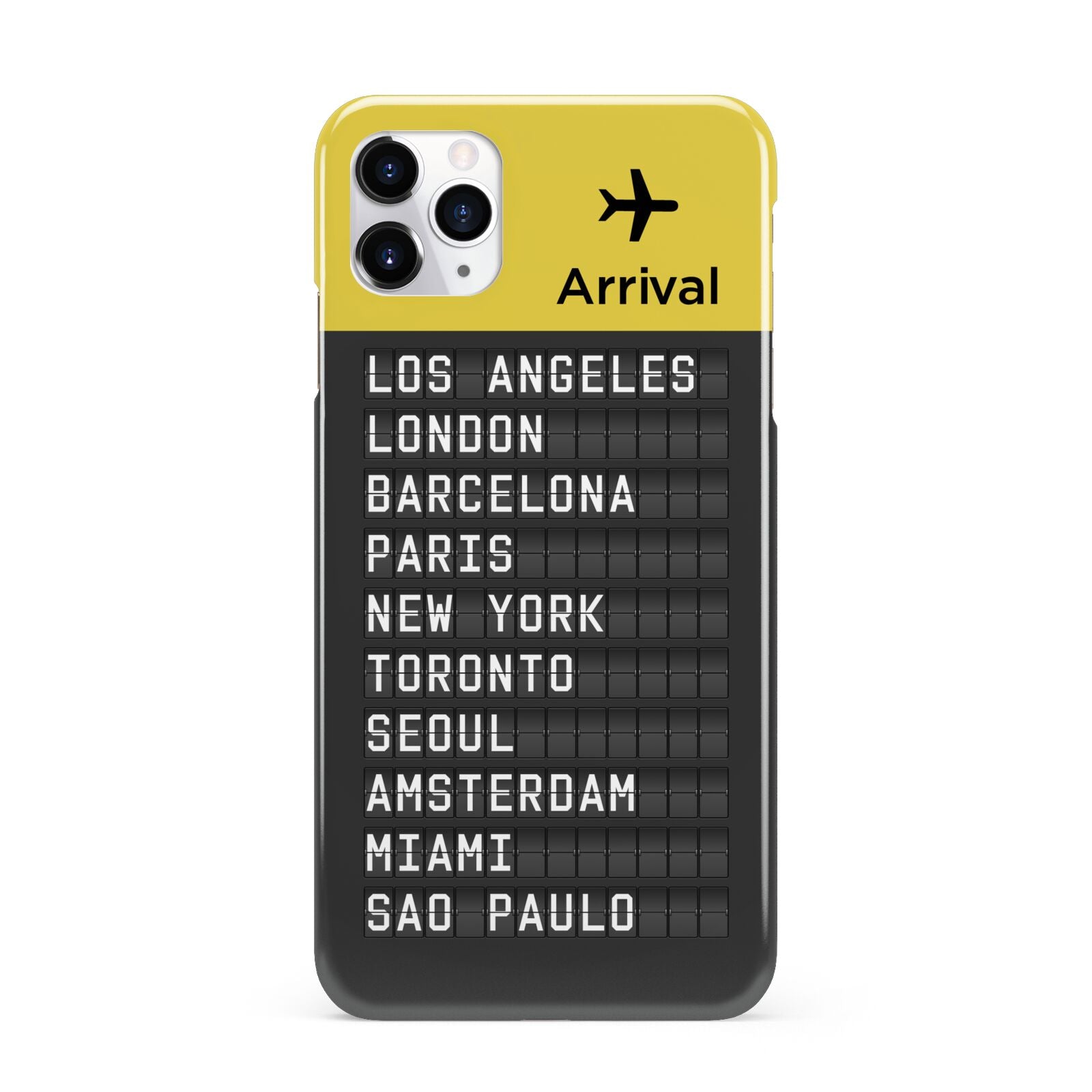 Airport Arrivals Board iPhone 11 Pro Max 3D Snap Case