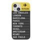 Airport Arrivals Board iPhone 13 Mini Full Wrap 3D Snap Case