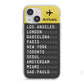 Airport Arrivals Board iPhone 13 Mini TPU Impact Case with White Edges