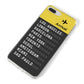 Airport Arrivals Board iPhone 8 Plus Bumper Case on Silver iPhone Alternative Image