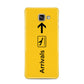 Airport Arrivals Samsung Galaxy A3 2016 Case on gold phone