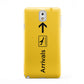 Airport Arrivals Samsung Galaxy Note 3 Case