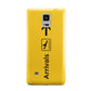 Airport Arrivals Samsung Galaxy Note 4 Case