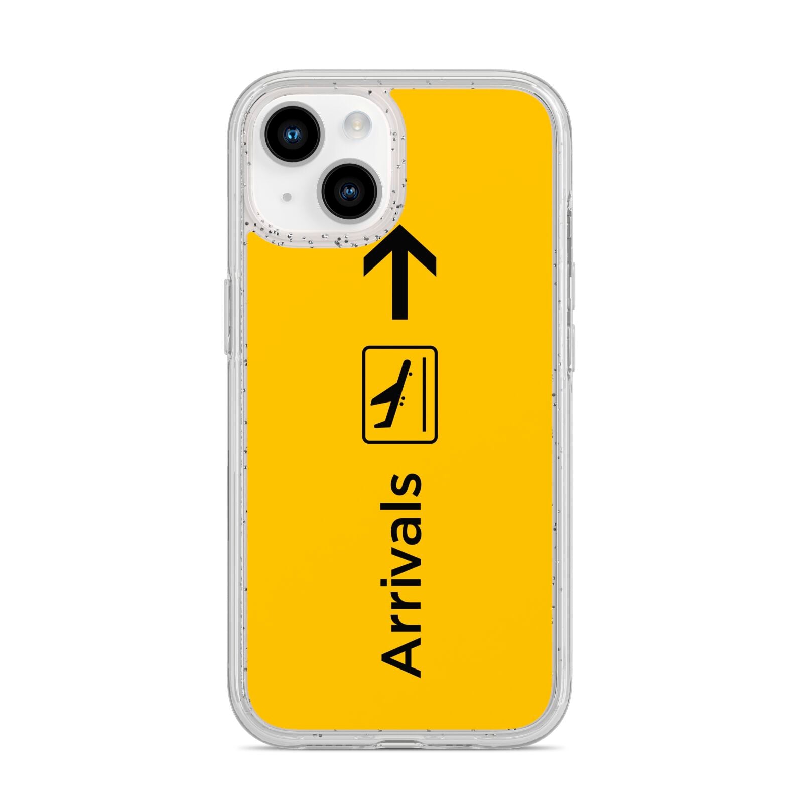 Airport Arrivals iPhone 14 Glitter Tough Case Starlight