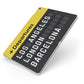 Airport Departures Board Apple iPad Case on Silver iPad Side View