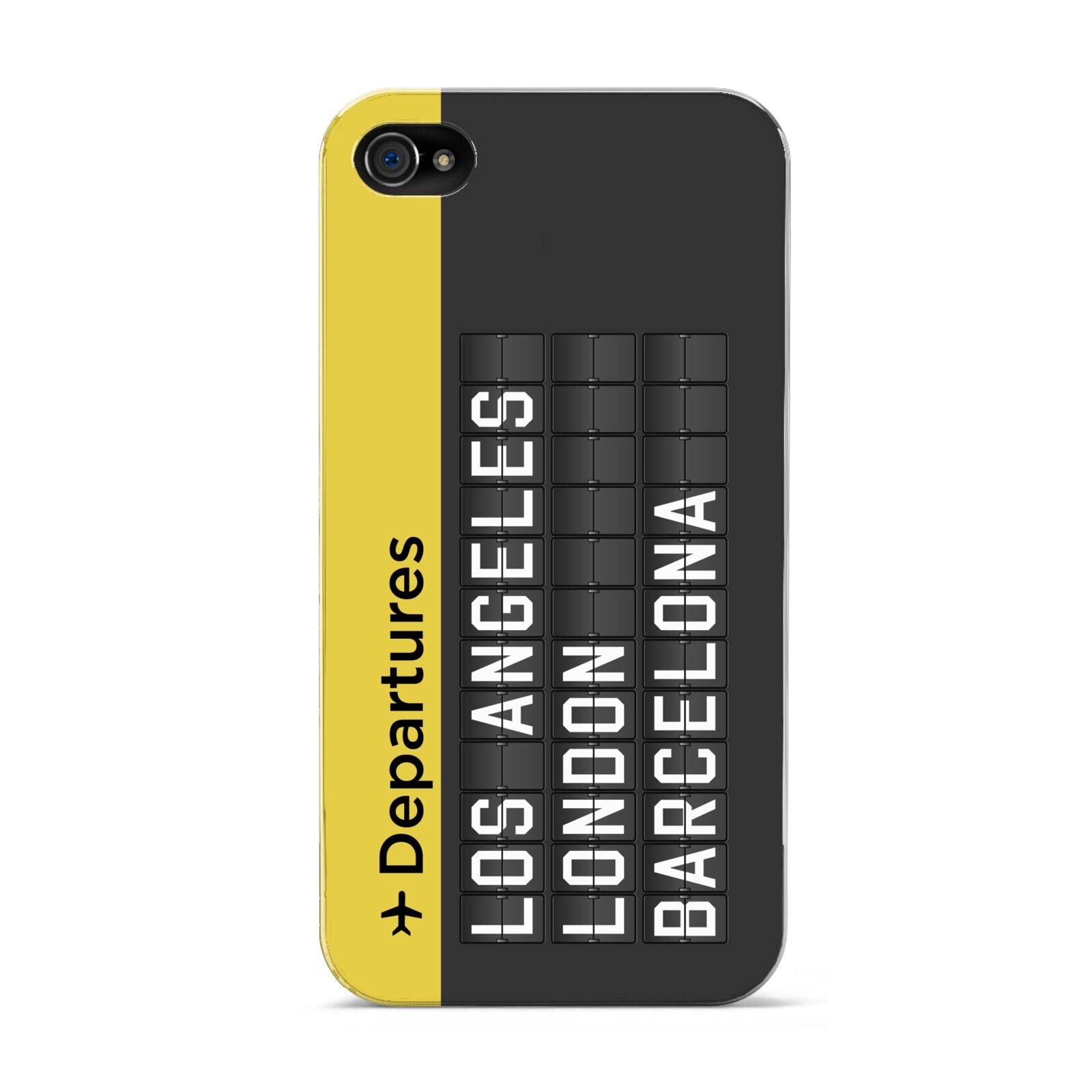 Airport Departures Board Apple iPhone 4s Case