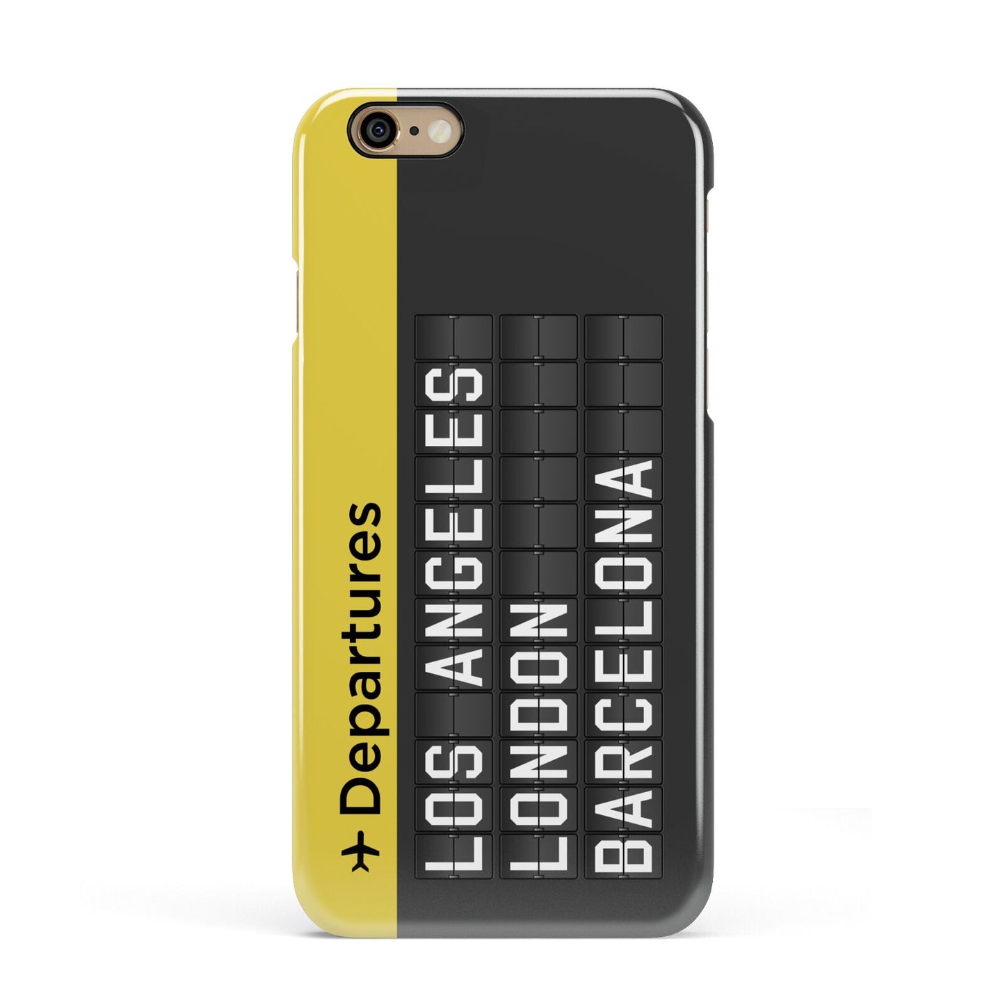 Airport Departures Board Apple iPhone 6 3D Snap Case