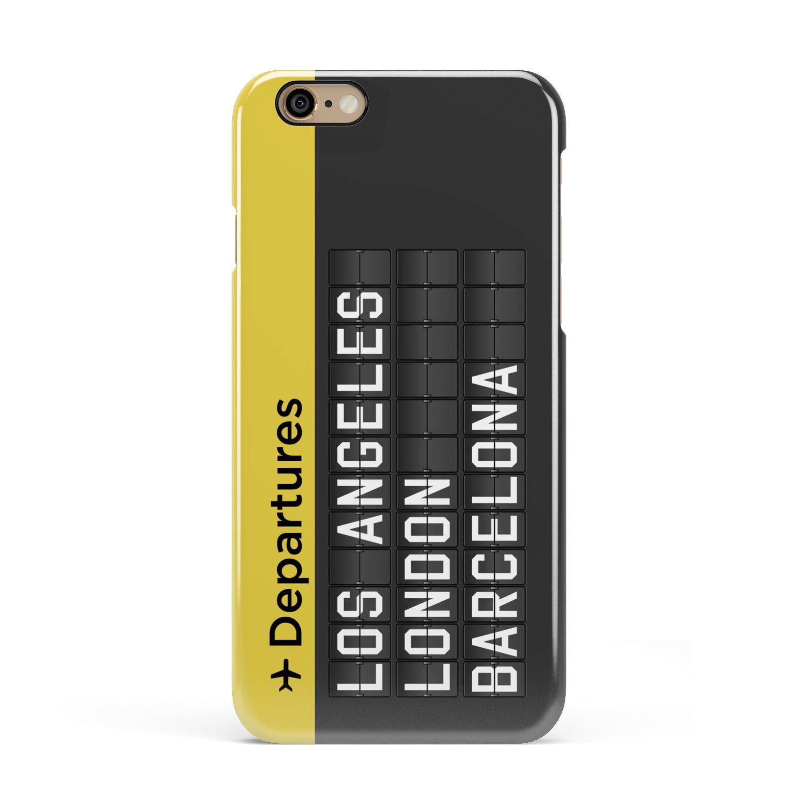Airport Departures Board Apple iPhone 6 3D Snap Case
