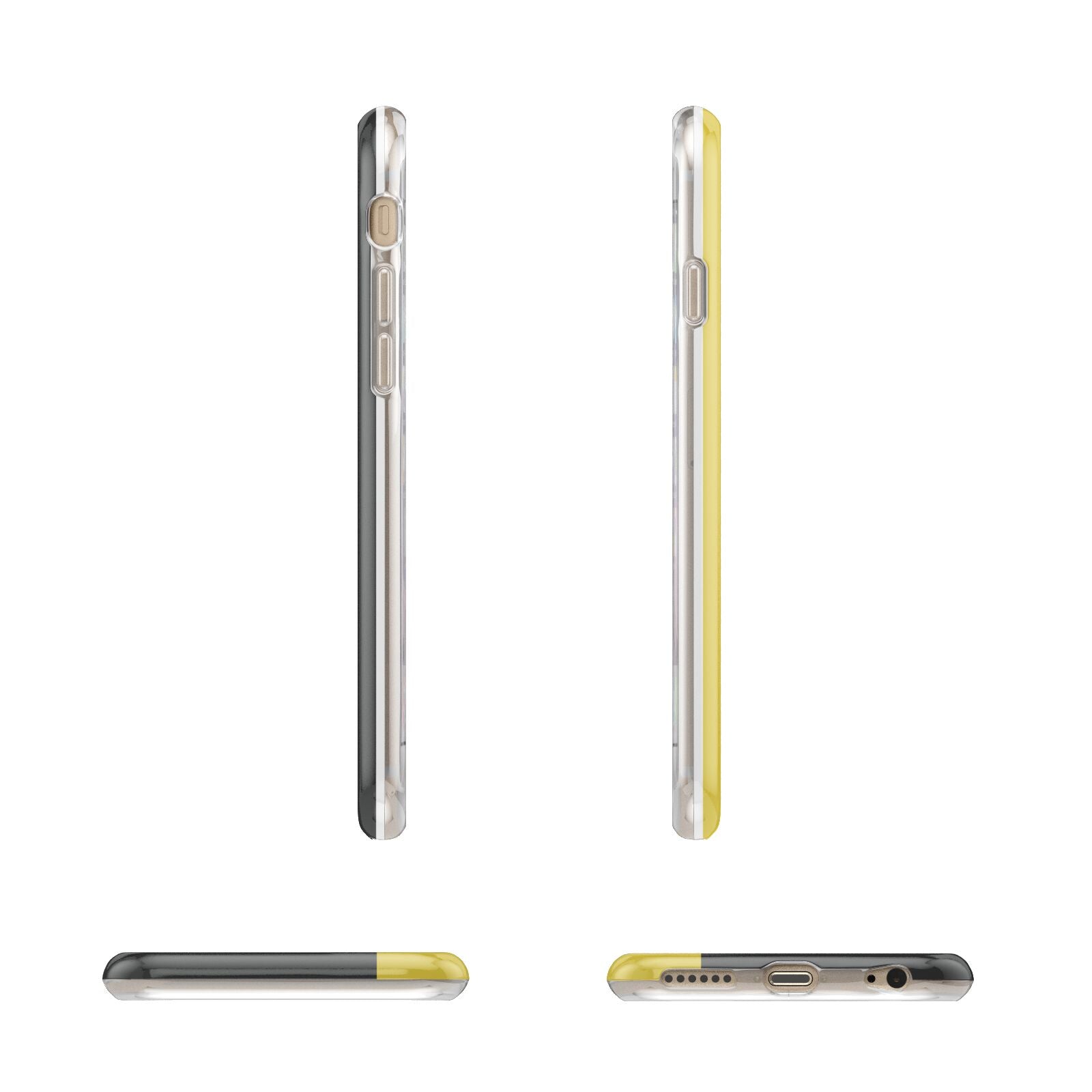 Airport Departures Board Apple iPhone 6 3D Wrap Tough Case Alternative Image Angles