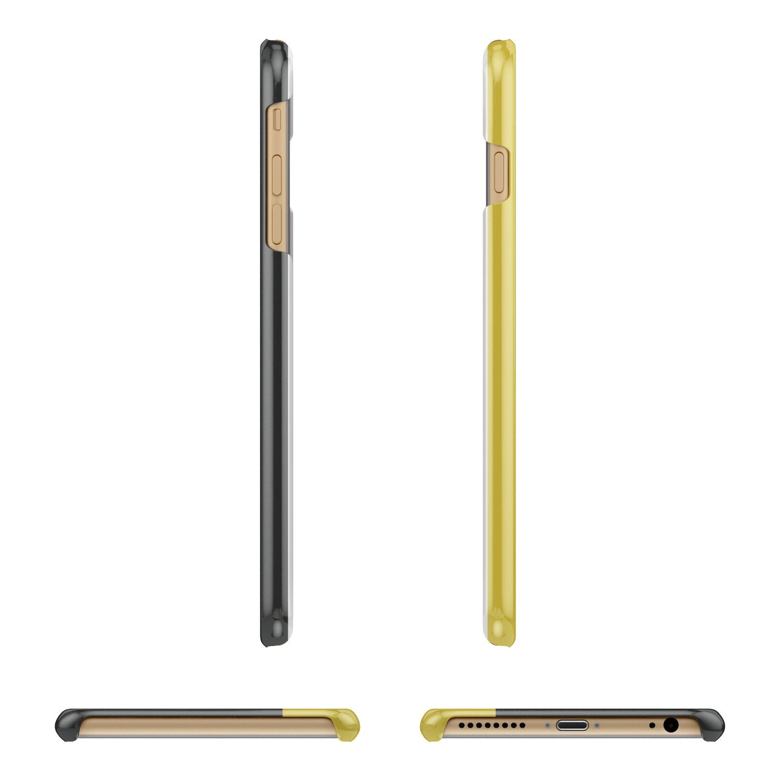 Airport Departures Board Apple iPhone 6 Plus 3D Wrap Snap Case Angled Images